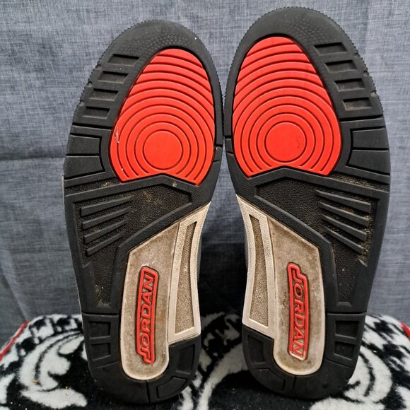 %Size 10 Nike Air Jordan 3 Retro Infrared Men Sneakers AJ26 main image 9